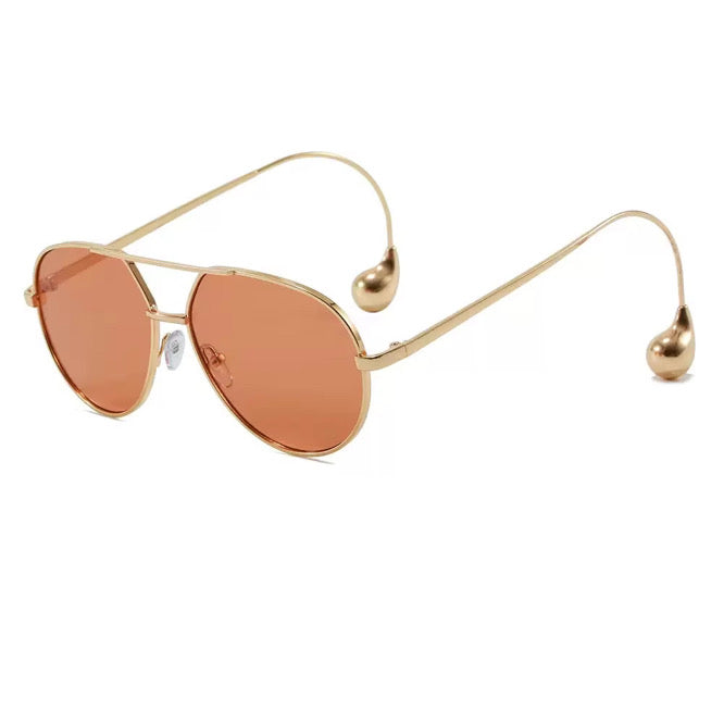Golden Drop Aviators